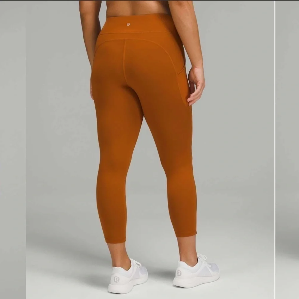 NWOT Lululemon Invigorate High-Rise Tight 25" Women’s Size 6 Butternut  Brown - Picture 2 of 16